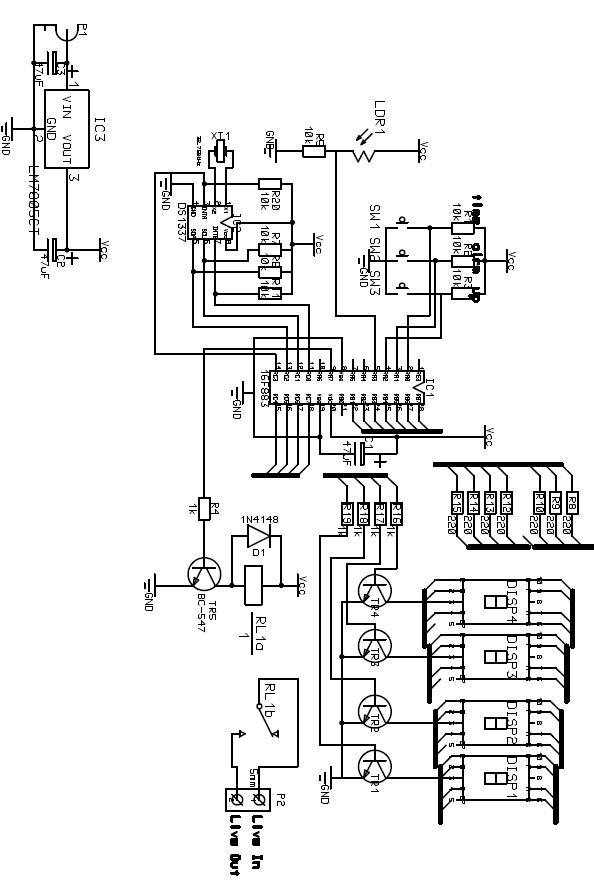 barcode reader circuit diagram. circuit schematic diagram
