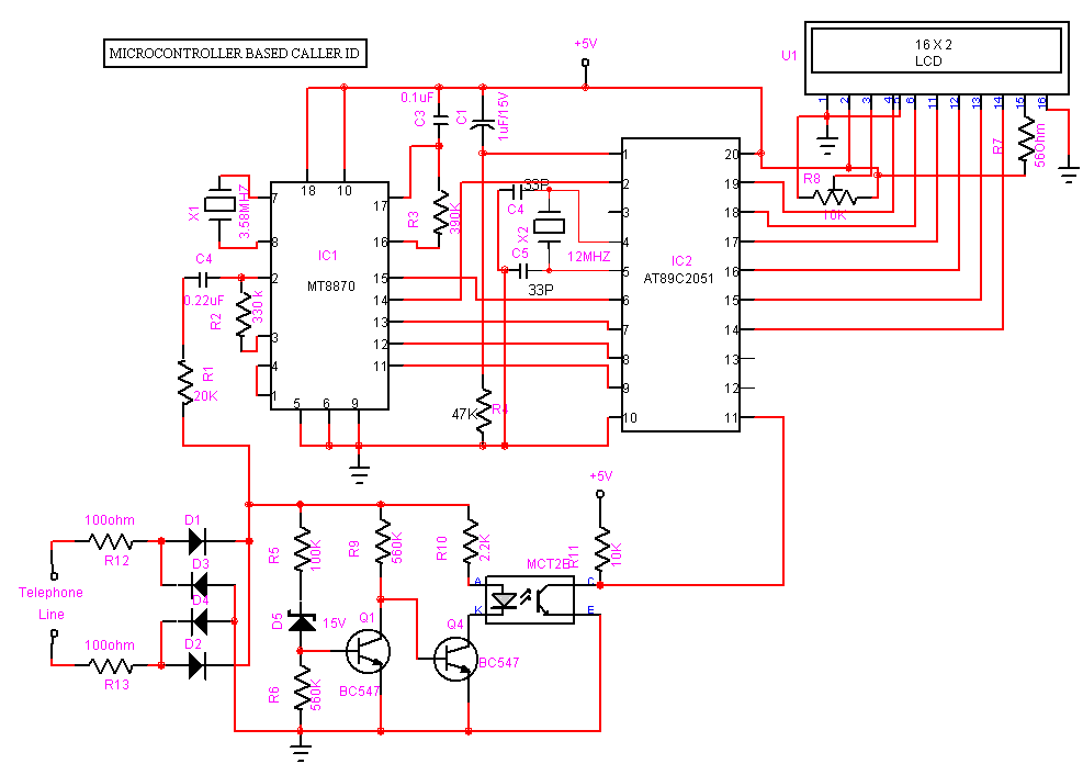 of dtmf decoder with 8051