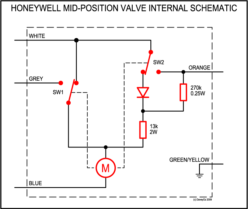 Honeywell 3 Port Valve Actuator How It, Honeywell Two Port Valve Wiring Diagram