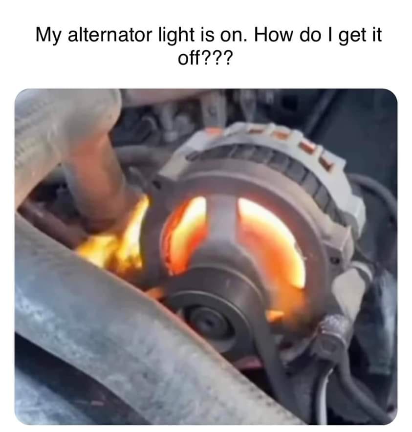 Alternator light is on.jpg