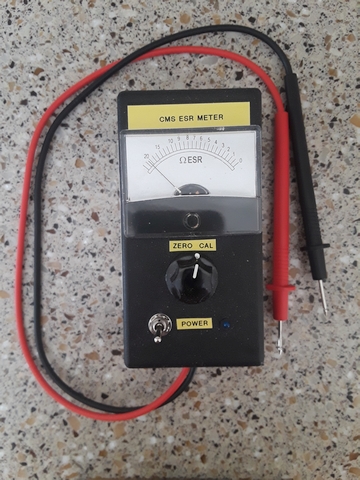 Protected Milliohmmeter Capacitor ESR Meter – Electronics Projects Circuits