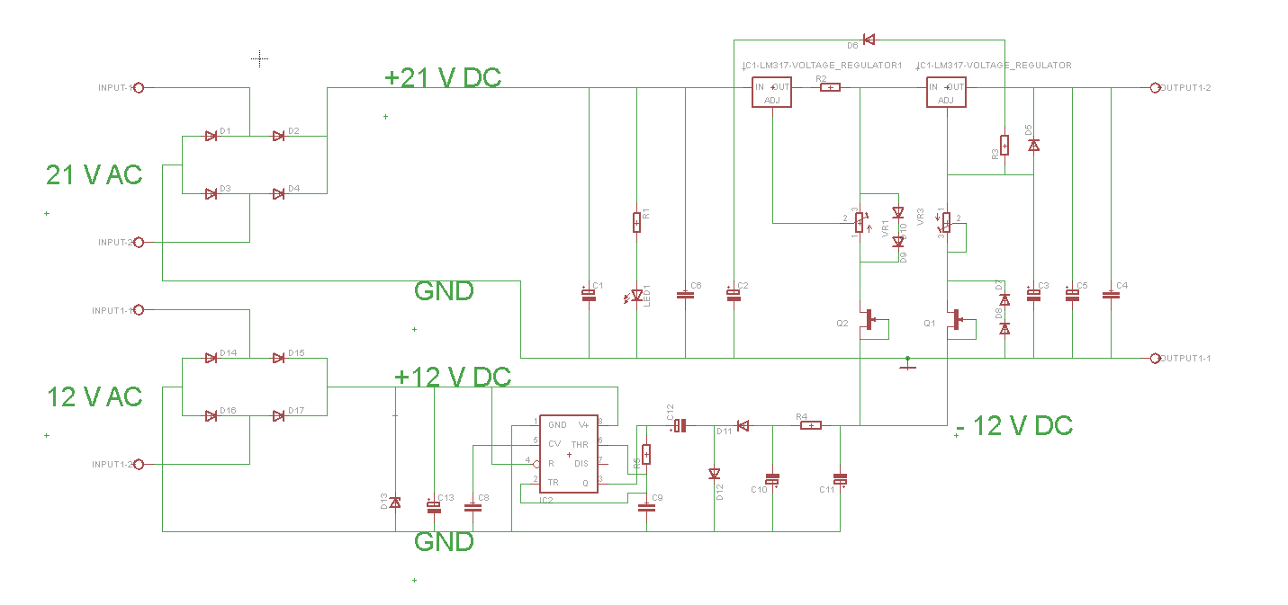 Labratory Power Supply Circuit Diagram with Voltage and Current limiting - Eagle Screenshot.png