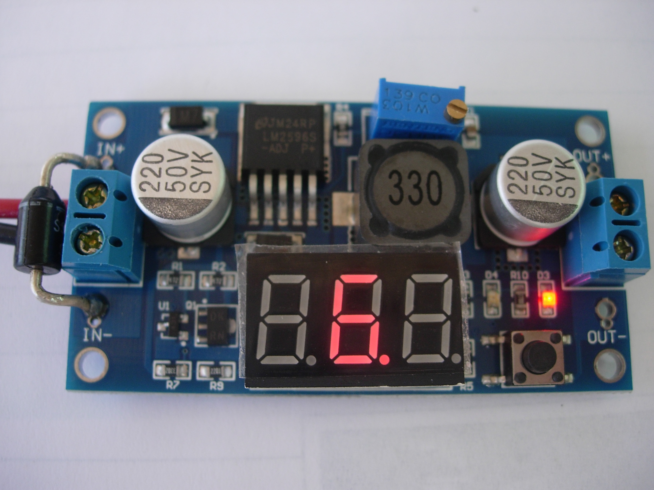 LM2596S with VOLT meter.JPG