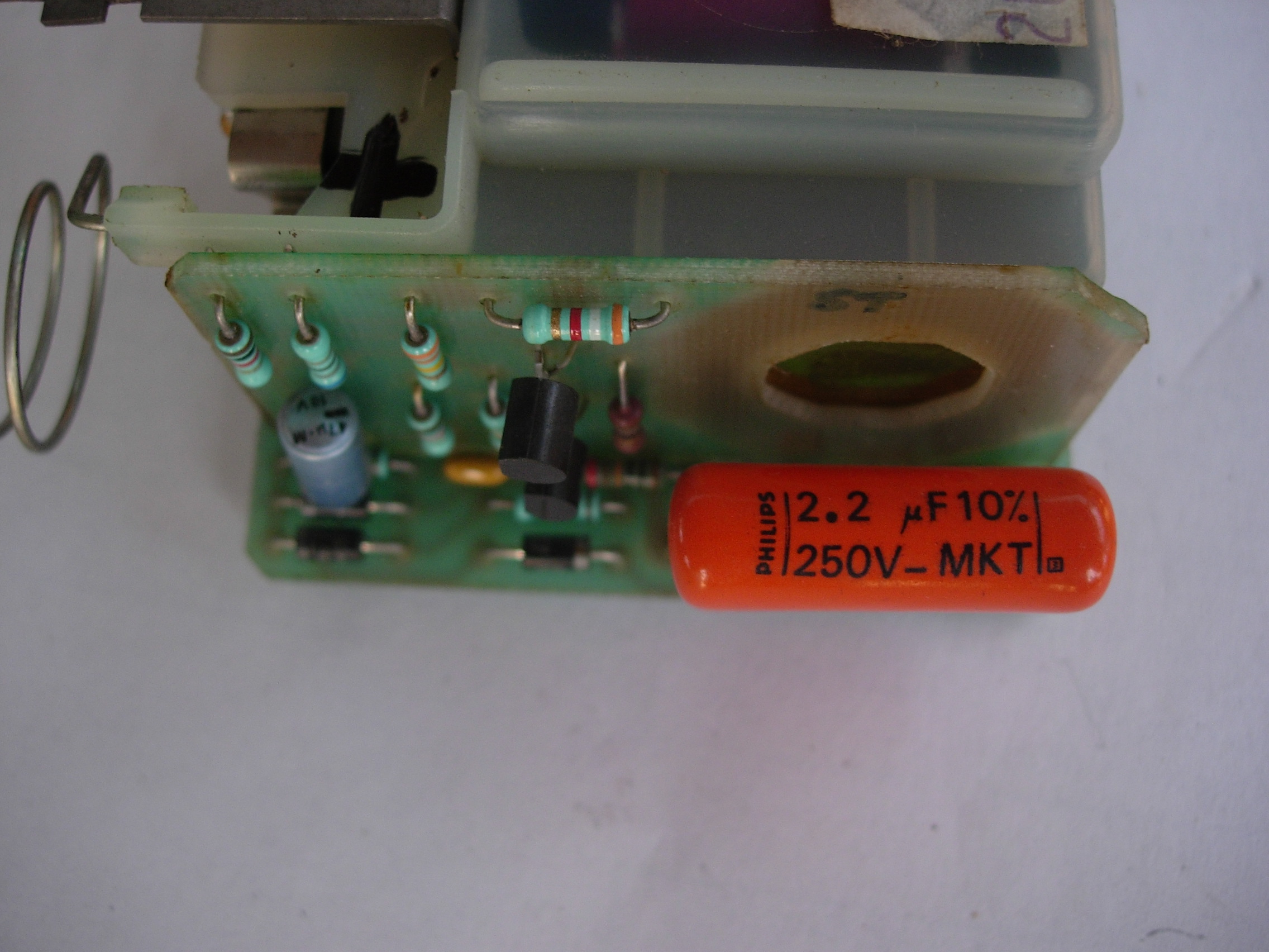 PCB with CAP.JPG