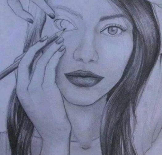Putting on her makeup.jpg