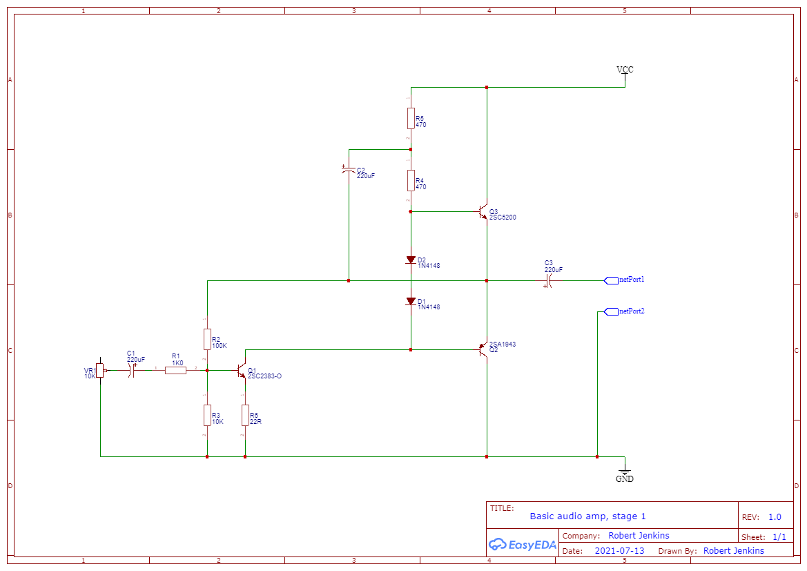Schematic_Basic Audio Amp - Stage 1.png