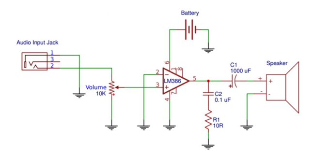 Simple LM386 circuit.png