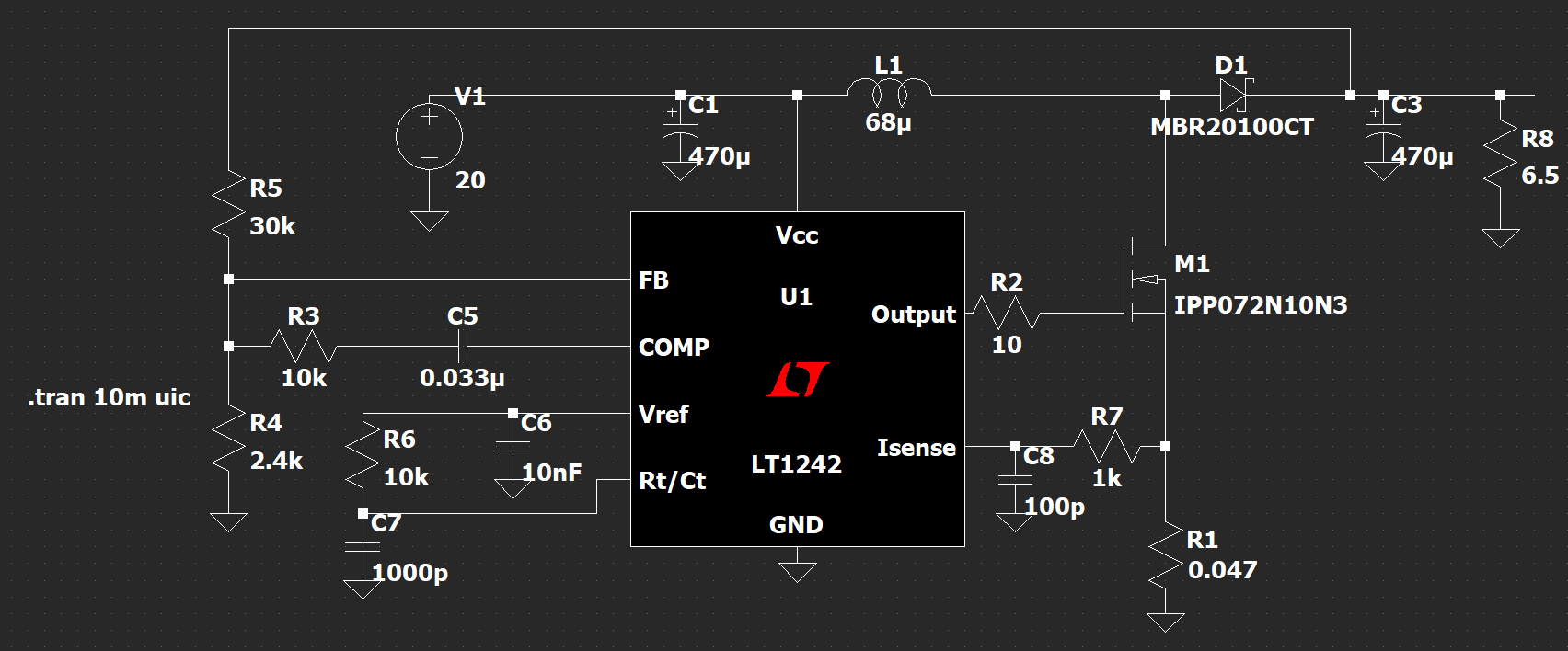 UC3842 Boost Schematic.PNG