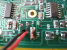 Shorted diode near battery supply.JPG