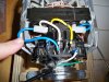 Wiring -- Top view with blue jumper that was removed.JPG