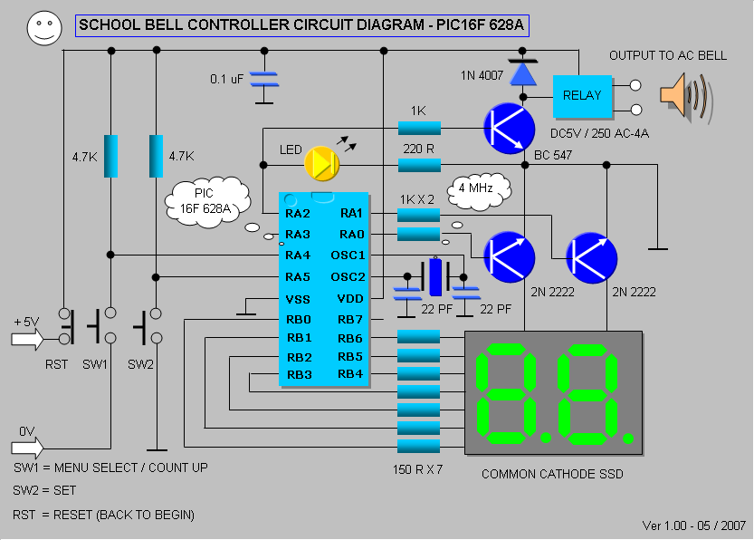 Проекты на pic16f628a